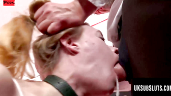 UKSubSluts.com Nikki Riddles Infernal Throatfuck  CumFilled To The Brim!