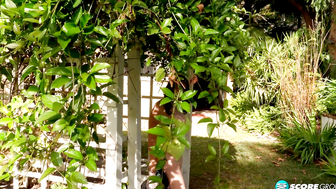 Sexy Seduction - Erotic Dance with Curvy Bratwife in Garden Paradise