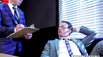 Bossssed Niko Reeves Punishes Intern Nate Grimes for Being Too Convenient