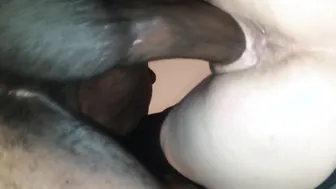 big black dick vs little White Cunt