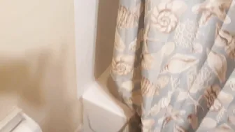 Peeping Roommate Shower Fucks