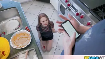 Extra Small porn video – We were making some dessert inside the kitchen when my adorable girlfriend