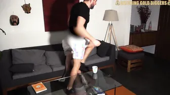 OMG Huge Booty Colombian Crypto Gold Digger Getting Plowed My A Gigantic