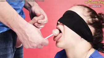 TASTE GAME - I blown chupachups and then a huge surprise awaited