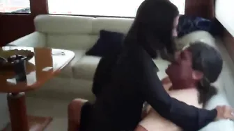 hoe ex-wife pauline fucks stranger on a on boat
