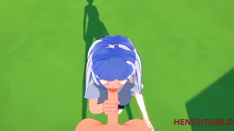 Boku No Hero - point of view Nejire Oral Sex - Cartoon 3D