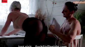 Ass Licking Anal Adventures with Eager Student & Hot Asian Milf