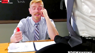 The Dark Truth Blonde Bombshell Bryan Burns Unleashes a Black Storm on Tender Steve