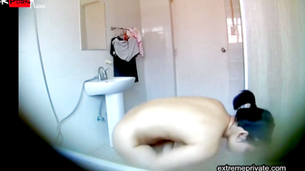 Step-Daughter's Hot & Secretive Bathroom Rituals Revealed