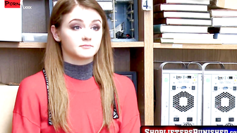 Office Boss's Daughter Gets Fucked By Her Step-Brother In The Boardroom - POV