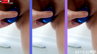 REDHEAD SEXTET SAVAGES THE BATH A MASSIVE DILDO DELIGHT FOR THE AGES