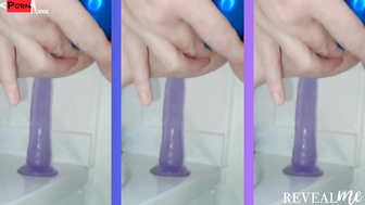 REDHEAD SEXTET SAVAGES THE BATH A MASSIVE DILDO DELIGHT FOR THE AGES