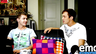 Blown Away 18yo Hunk Brice Carson Fucks Hard, Cums Harder