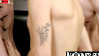 RawTwinkys.com Unleashing the Beast  Eli Sky Takes Darron Bluuu to New Heights of Raw Passion