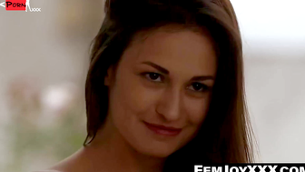 FEMJOYXXX.com Demi Frays Triple Threat Tease  Kitchen Seduction, Body Temptation, and Electric Arousal!