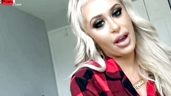 Brandi Baes Blazing Blue Balls Bash Sizzling Sex  Salad Tossing Action!