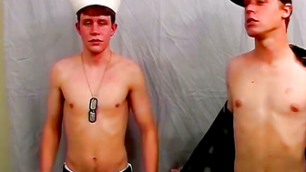 Brotherly Love Military Twinks Take Anal Sex to the Next Level