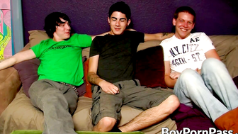 Triple Threat Three Eager Twinks Deliver a Hardcore Threesome Takedown