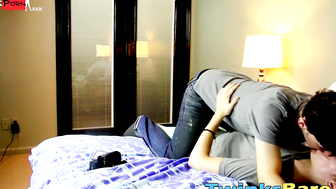 Steamy Threesome Young Twinks Get Wild in Steamy Makeout Session