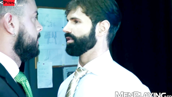 The Hungry Executives - Raw Anal Battle Between Big Dick Pete And Hot Studs