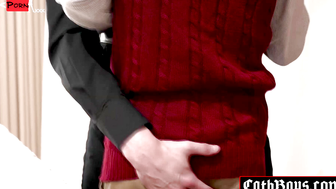 Forbidden Sacrament Altar Boy Noah White Surrenders to Jack Aries Deviant Desire