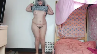 Bushy Squirt from Behind