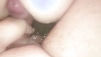 Nailed my wifey inside the WC into booty and pis