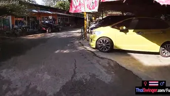 Amateur Thai 18 yo mistress point of view bj after a day out having fun