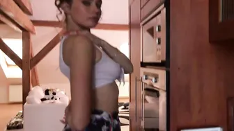No Underwear Up the Skirt Flirty Summer Skirt Miniskirt Tease