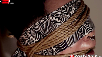 Trapped and Helpless Yoshi Kawasakis Shibari Nightmare