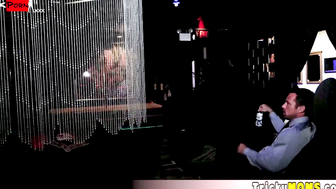 CEOs Secret Obsession Voyeur Caught with Handsy Blonde Stripper