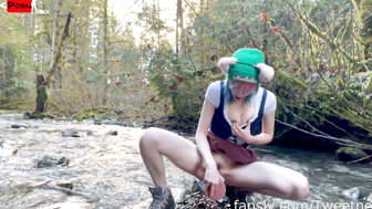 Petite-Alternative-Slut - Scene 1" or "The Woods Whisperer's Pleasure Garden", this scene is about an innocent girl who gets lost in the dark forests where she encounters strange things