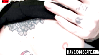 Tattooed Temptress DelRay Teases and Pleasures on her First Date