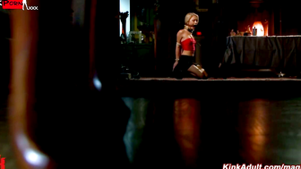 Bondaged Beauties - Dominatrix Makes Submissive Teen Suffer in Painful Orgy