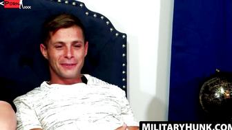 MilitaryHunk.com  Mac Jimmy Destroys Two Holes in a Fiery Threesome