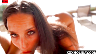 Sizzling Summer Seduction Curvy Cutie Betzz Gets Pounded for Poolside Pleading