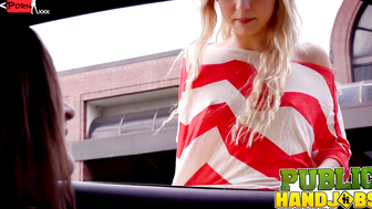 Odette Delacroix Public Park Handjob