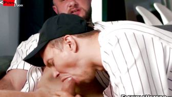 Bigger Wont Cut It Hulking Jock Ethan Chase Takes on Insatiable Muscle Daddy