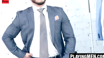 Javi Greys Secret Session Seducing John Brachalli with His Thick, Powerful Cock