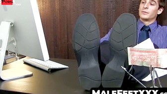 Obsession porn video – The Footlovers Secret Obsession Bosss Desperate Plea for Sucking Bliss