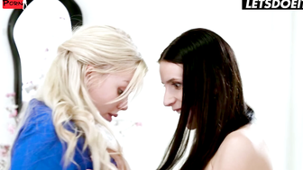 Sultry SunKissed Seduction A Steamy Lesbian Encounter in Blissful Bliss