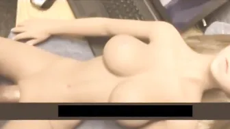 Rough Banged with Silicon Sex Doll