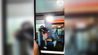 Freaky Stepdad Caught Jerking off at Workout