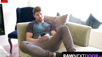 Unleashing Lust Bearded Jock Connor Breeds with Chiseled Boyfriend Gunnar