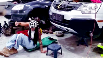 Grease and Desire When a Handsome Mechanic Fell Prey to a Seductive Mechanics charms