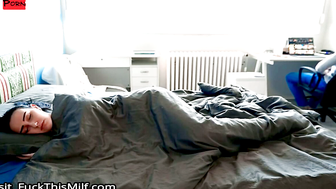 Step Son's Secret Affair - Ebony Fuck with Hot MILF