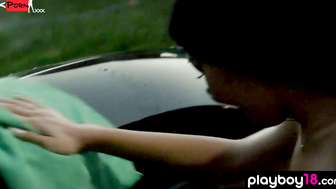 Tiny Tots Take Over the Strip Petite Asian Cuties Servicing Cars and in Bikinis
