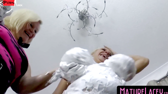 MILF Mayhem Shaving Sensations with Bbw Sensation, Lacey Starr!