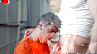 Fist-fuck Extreme Deep Throat Gagging - Ass To Mouth (ATM) with Handsome Inmates