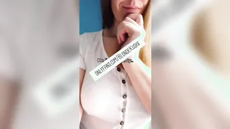 Tiktok Teasers Blonde cougar